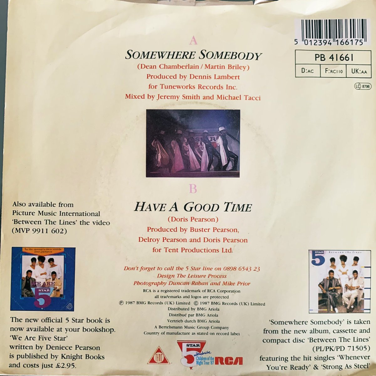 NowPlaying - Five Star ‘Somewhere Somebody’ (1987) - Released 23NOV87 / UK Chart peak 23 - Copy playing, UK 7”Single. ❤️🇬🇧 #NowPlaying #FiveStar #Vinyl <a href="/5starofficial/">Five Star Official</a> <a href="/TheDorisPearson/">Doris Pearson</a>