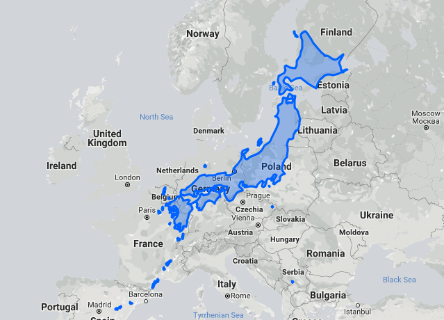 OnlMaps on X: 25 largest countries vs Pacific.More size comparison maps   #maps  / X