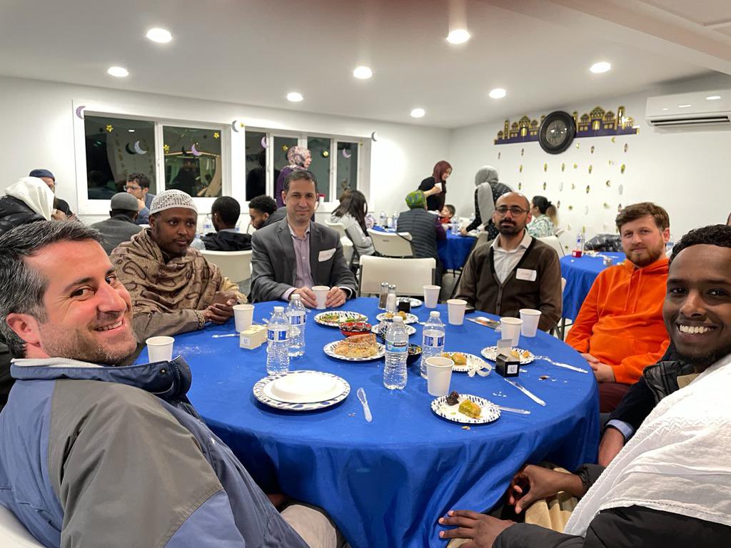 PacificaFdn's tweet photo. #PacificaFoundationSeattle is happy to host Sheikh Yahya Suufi and his community from #MAYF for #iftar. Beautiful conversations and great company were complemented by delicious food. We wish our brothers and sisters at #MAYF a blessed #Ramadan! https://t.co/IgxKQ5CKa5
