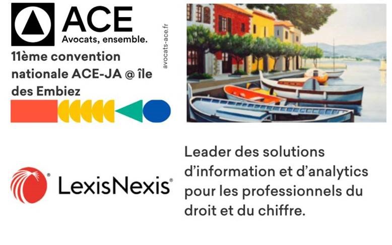 LexisNexisFr's tweet photo. ☀ RDV à la 11ème Convention Nationale de l’@ACE_JA_Paris 2022
📍 Ile des Embiez
📆 du 6 au 7 mai 2022
Pour en savoir plus sur l'évènement : 
👉 https://t.co/SOBXjK42pw

@Avocatsensemble  @Blanc_avocat
#avocats #jeunesavocats #metavers #legal #innovation https://t.co/r8TQFc5sAI