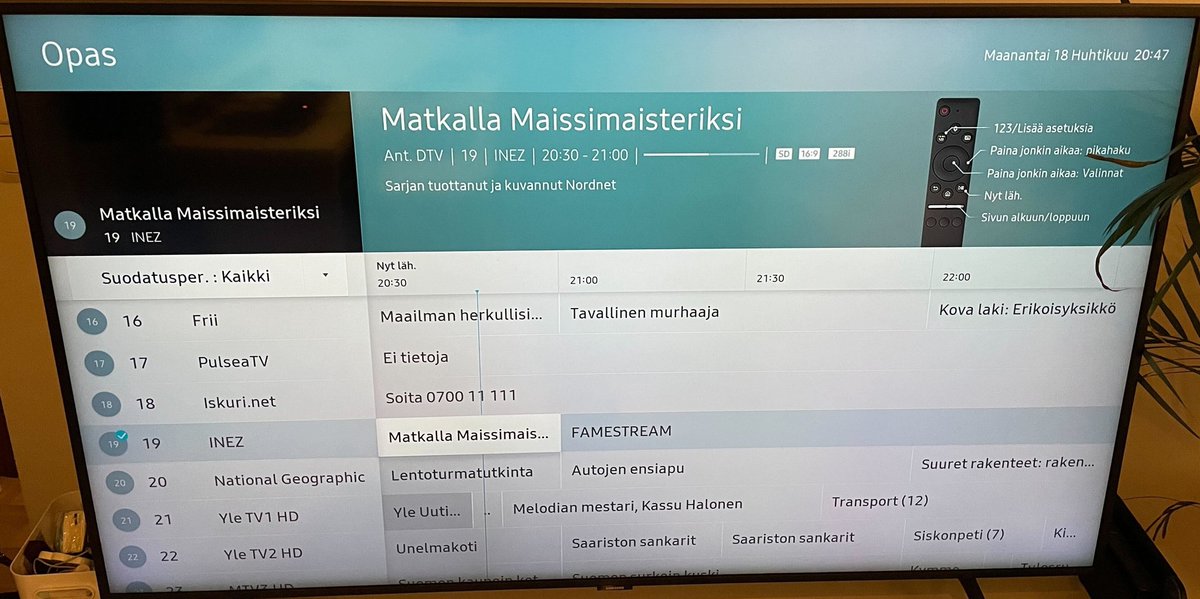 iamtuomaa's tweet photo. Kutsu mua TV-tuottajaks 😎
Kanava tosin näyttää brändänneen sarjan uudelleen 🌽🧐🤔😄 https://t.co/csMl8eBowm