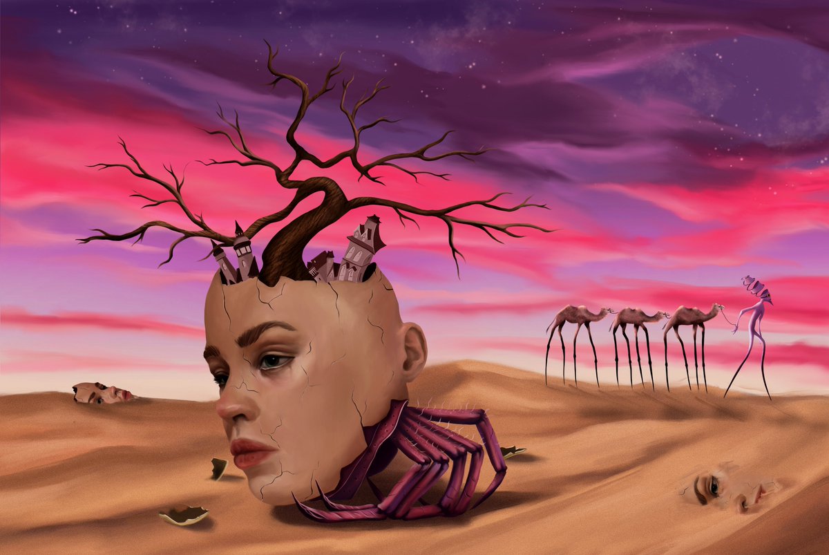 I listed my artwork “Desolation” for sale.

Where to go if all roads are closed? Is there a world or is there emptiness around? 

0.25 ETH 
foundation.app/@devra/artwork…

#NFT #NFTCommunity #NFTartist #NFTdrop #NFTart