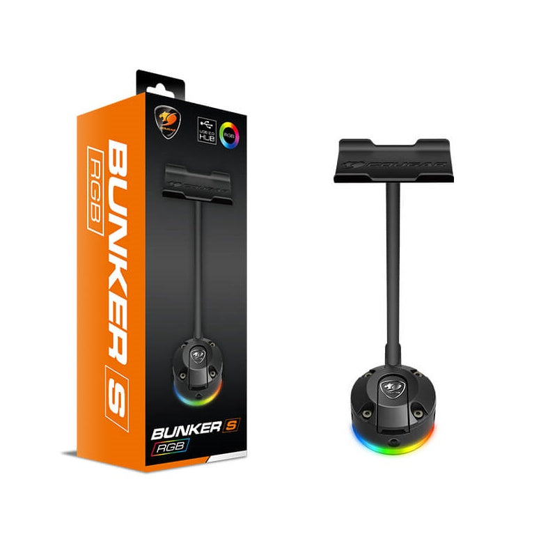 AdvancedpcSims's tweet image. Cougar Bunker-S-RGB Headset stand Dual mode RGB lighting is now available in our shop for only A$67. Buy it now  apcandsims.com.au/products/couga…