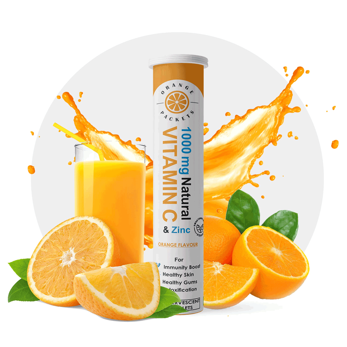 OrangePackets's tweet photo. Orange Packets Natural #VitaminC & #Zinc #EffervescentTablets pack the goodness of the #Amla plant extract in an easy to consume effervescent form. With each tablet you get a healthy dose of Vitamin C extract (equivalent to more than 10 oranges!) Order Now https://t.co/rOsVY3xGbR https://t.co/ei5mAPkeqv