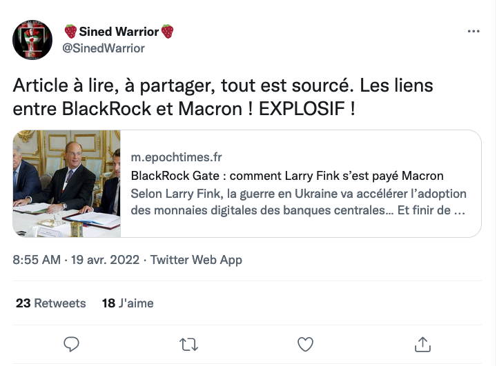 g_ithaque's tweet photo. Combien de fois avons-nous lu "explosif"... sans que rien n'explose ?
Le génie de la Macronie, c'est de faire en sorte que la vérité ne serve pas à grand chose. 
Et peut-être de berner suffisamment de monde pour repasser dimanche.

#ToutsaufMacron https://t.co/COOiY2j51Q