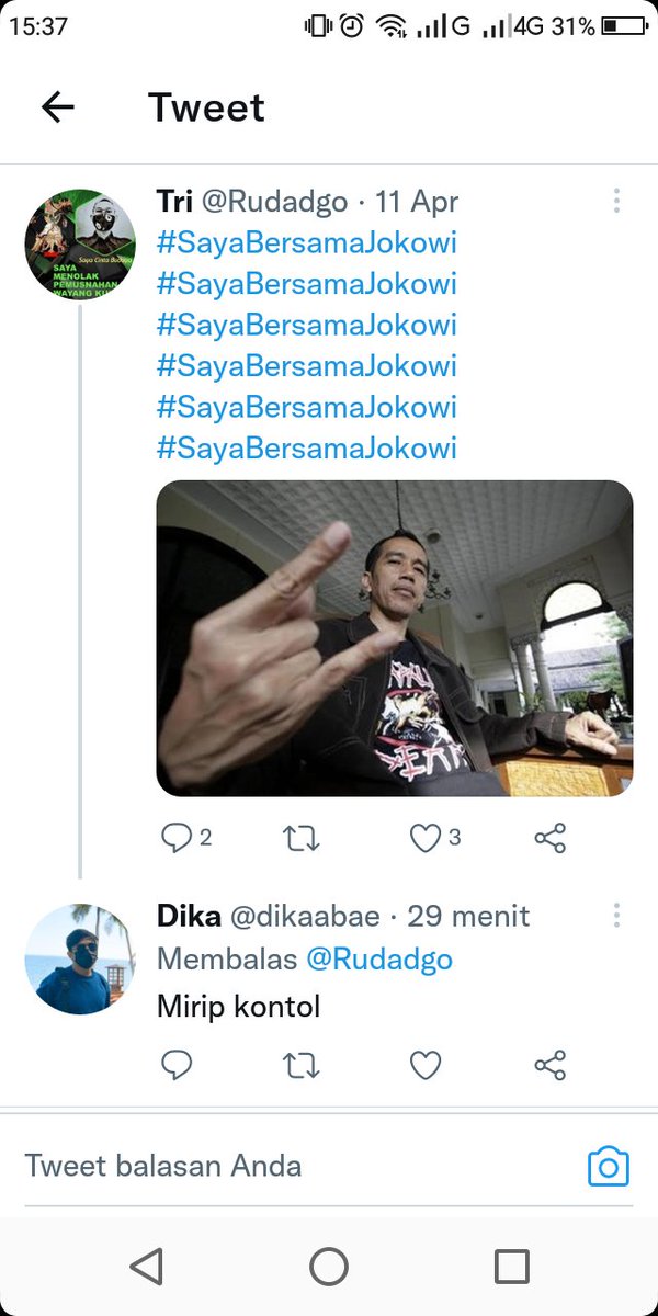 Bahasanya kadrun.

Tidak jauh-jauh dari area selangkangan, sesuai dengan junjungannya.
Bahasanya mencerminkan tingkah laku kadrun, menunjukkan tidak pernah dididik sopan santun. Taunya asal njeplak seputar selangkangan.

#TangkapBohirPengacauNKRI 
#Tetep_NKRI