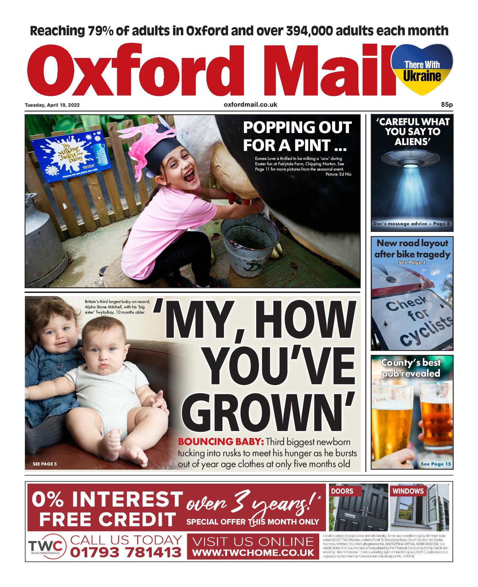 Oxford Mail on Twitter "Our front page today 🗞 https//t.co/yZUIoslvw4