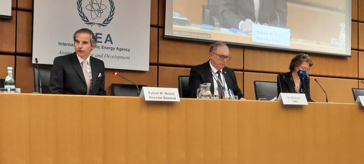 chirayubatra's tweet photo. DG @rafaelmgrossi opening the international conference on fast reactors and related fuel cycles.
#FR22 https://t.co/B1Fej597aQ