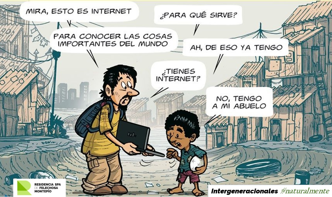 MontepioAst's tweet photo. 👵Abuel@s, fuente de sabiduría: L@s mayores son una valiosa fuente de experiencia, pragmatismo y serenidad, además de memoria viva sobre asuntos humanos que nos preocupan. Casi todos guardamos en el ❤ un abuel@ fundamental para la formación emocional. #ProgramaIntergeneracional https://t.co/DSU7l4uRdS