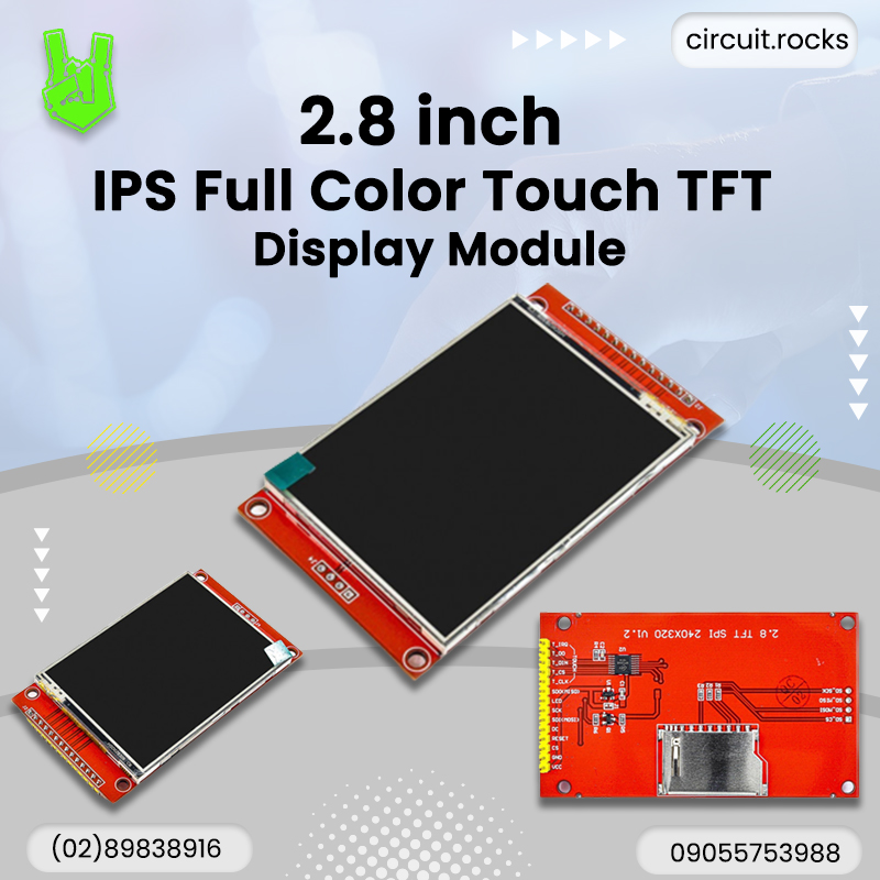 circuitrocks's tweet image. TFT touch panel display compatible with the punctual atom that is based on a single chip driver! Buy IPS Display Module Online in the Philippines at Circuitrocks!
Order Now: bit.ly/3uStTrE
#tftdisplay #screen #colordisplay #tools #technology #circuitrocks #philippines