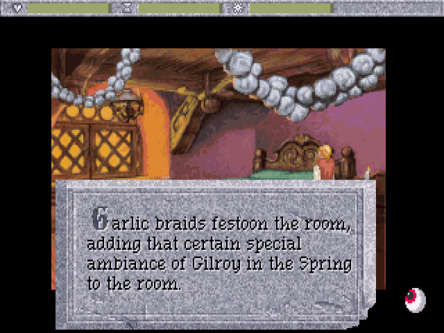 🧄

Garlic Day

Quest for Glory IV: Shadows of Darkness (1993)

#GarlicDay #QuestForGlory #SierraOnLine #SierraGames #Sierra #AdventureGame #PointAndClick #RetroGaming #RetroGames #RetroGamer #Nerd #Geek #PcGaming #PcGames #DOSGaming #Gaming #VideoGames #Games #Collector #90s