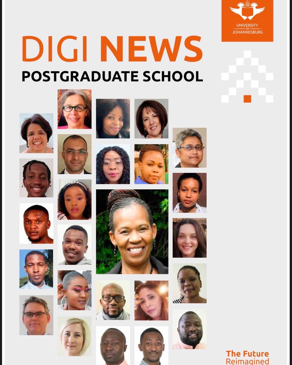 UJPGFORUM's tweet photo. Hey PGF 👋🏾

Have you read last months DIGI NEWS from our  @university_of_johannesburg Postgraduate School 🤔
.
.
If not, please access the full article on the link below:

https://t.co/paLaHPy78I

@go2uj https://t.co/Hpgvm7fExa