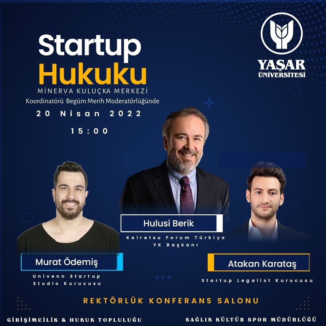 Minerva Kuluçka (@minervakulucka) on Twitter photo 📣 20 Nisan Çarşamba günü 15:30, Yaşar Üniversitesi Konferans Salonu’nda, BTTO Girişimcilik Uzmanı Begüm Merih Moderatörlüğünde Girişimcilik Topluluğu & Hukuk Topluluğu’nun düzenlediği etkinliğimize bekleriz. <a href="/YasarUniv/">Yaşar Üniversitesi</a> <a href="/HuLusiBeRiK/">HULUSI BERIK</a> <a href="/muratodemis/">Dr. Murat Odemis</a> <a href="/bgmmerih/">Begüm Merih</a> #startuphukuku 📣 20 Nisan Çarşamba günü 15:30, Yaşar Üniversitesi Konferans Salonu’nda, BTTO Girişimcilik Uzmanı Begüm Merih Moderatörlüğünde Girişimcilik Topluluğu & Hukuk Topluluğu’nun düzenlediği etkinliğimize bekleriz. <a href="/YasarUniv/">Yaşar Üniversitesi</a> <a href="/HuLusiBeRiK/">HULUSI BERIK</a> <a href="/muratodemis/">Dr. Murat Odemis</a> <a href="/bgmmerih/">Begüm Merih</a> #startuphukuku