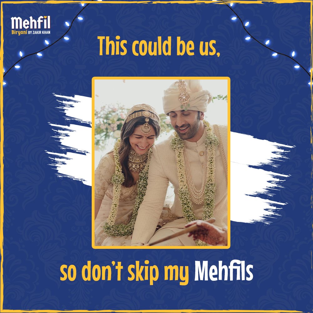 Tag your crush!

Enjoy 60% off on ordering any #MehfilBiryani (TCA*)

Delivering now in 30+ cities. Order on BigSpoon app, also available on Swiggy and Zomato  #ralia #tagyourcrush #crushmemes #crush