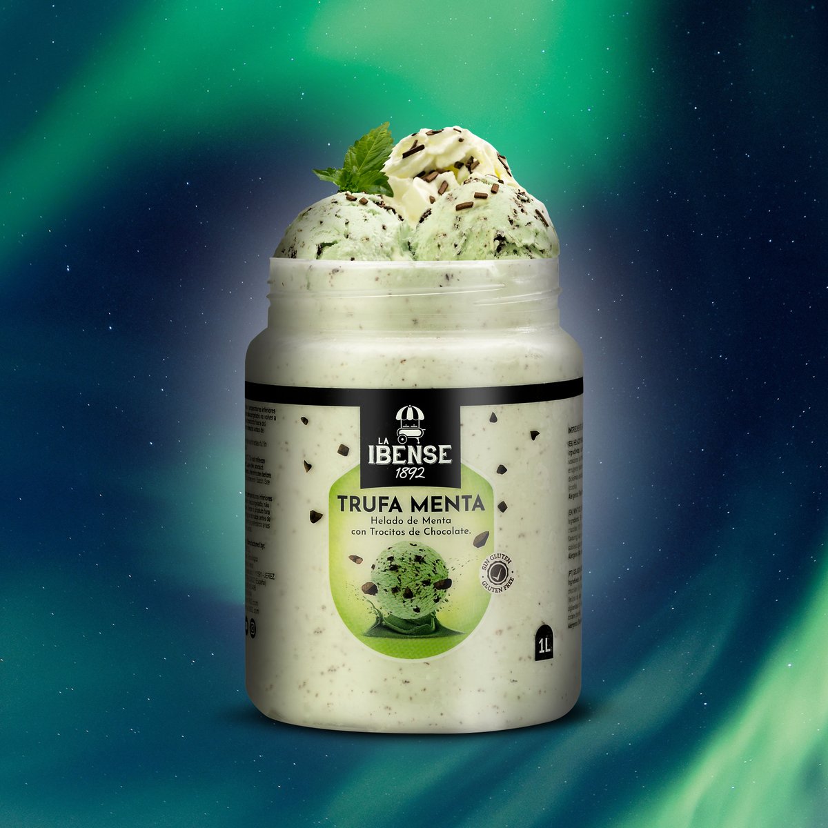 Trufa Menta, frescor helado
#LaIbense1892 #instantesenormes #helados
