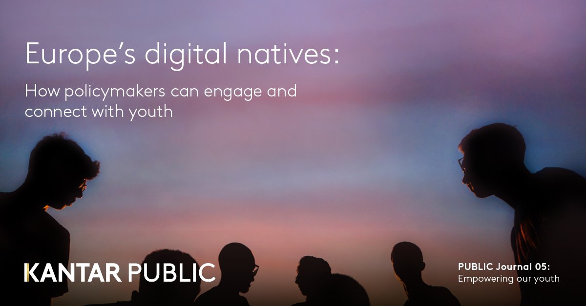 VerianGroup's tweet image. "How can European policymakers best connect with, and engage the #YoungerGenerations on critical decisions affecting their future? 

Gabriele Mariani &amp;amp; @marie_vialle explore the main priorities and values of Europe’s digital natives &amp;gt;   
ow.ly/re2J50IGty3