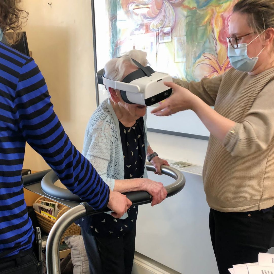 Virtual becomes reality for Abbeyfield Falmouth residents thanks to <a href="/GOALDStirPlym/">GOALD (Generating Older Active Lives Digitally)</a> of <a href="/PlymUni/">University of Plymouth</a> who visited Tresillian House to conduct a six-week trial examining the effects of technology on the health and wellbeing of older people. 

Read more on our blog ow.ly/IWSt50IEPmc