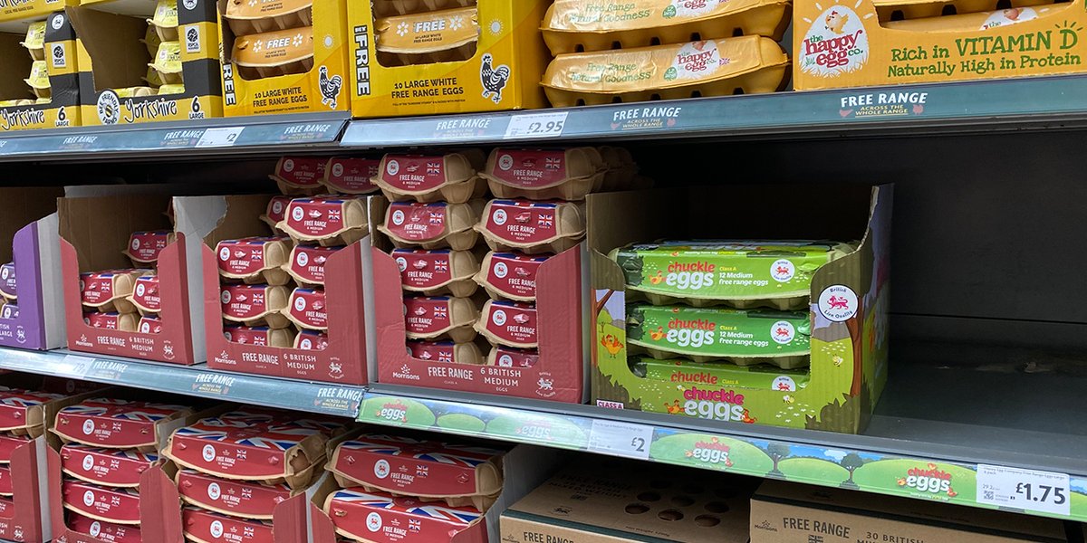 British free range and organic egg farmers are considering a mass exodus from the industry after major supermarkets refused to help them cover spiralling feed and energy costs. 

Read more here:

bfrepa.co.uk/media-centre/n…