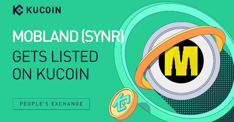 kucoincom's tweet photo. 📢 New Listing

$SYNR @MobLandHQ gets listed on #KuCoin!

🔹Pair: SYNR/USDT
🔹Deposit: now open (network: ERC20)
🔹Trading: 8:00 am on April 20, 2022 (UTC)

#NFTs #GameFi #PlayToEarn