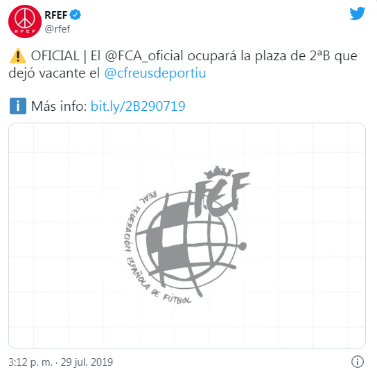 supergt5's tweet photo. Conviene recordar que el Andorra, propiedad del jugador del Barcelona, se queda con la plaza del Reus en Segunda B en 2019 (fecha en la que se llevaron a cabo las negociaciones entre Piqué y Rubiales), tras el descenso administrativo del segundo...
#Pique #RFEF #RubialesDimision https://t.co/nkGAqNt07F