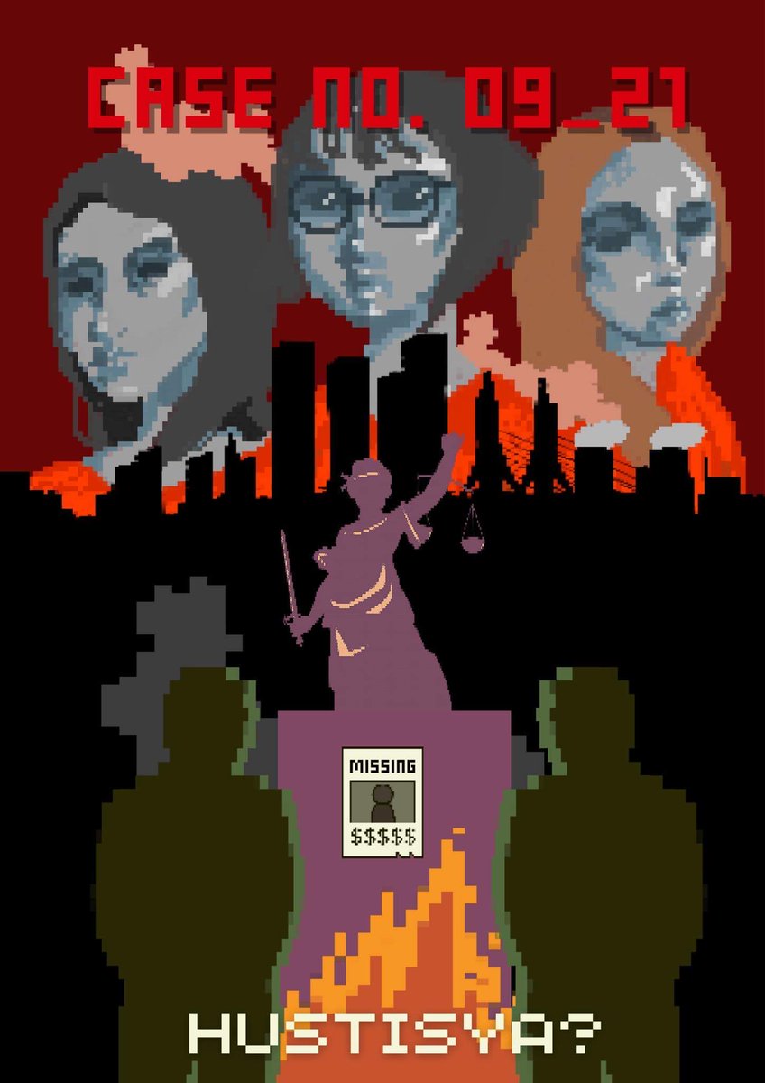 CPARGermain's tweet photo. Sino ba talaga ang maysala? Darating na bukas ang panahon na kailangang ibunyag kung sino ang dapat managot. Panahon nang ipaglaban ang hustisya para sa mga Herman. Abangan.

#caseno0921 #indiegame #8bitgames #pixelgame #murdermystery #NeverAgain https://t.co/ADIWATiemp