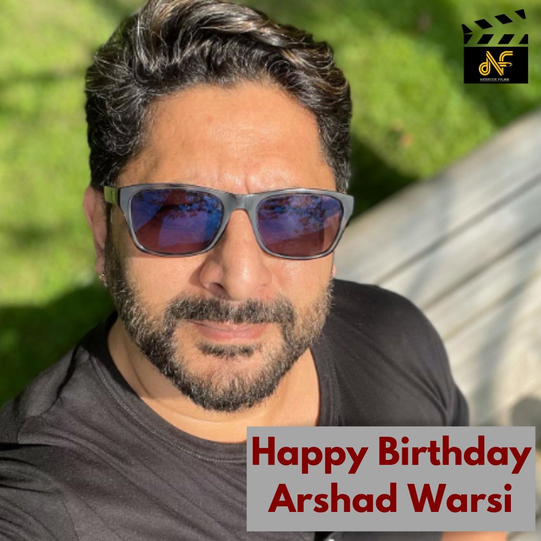 Wish you a very Happy Birthday Arshad Warsi  
#HappyBirthdayArshadWarsi #ArshadWarsi #HBDArshadWarsi 
@ArshadWarsi