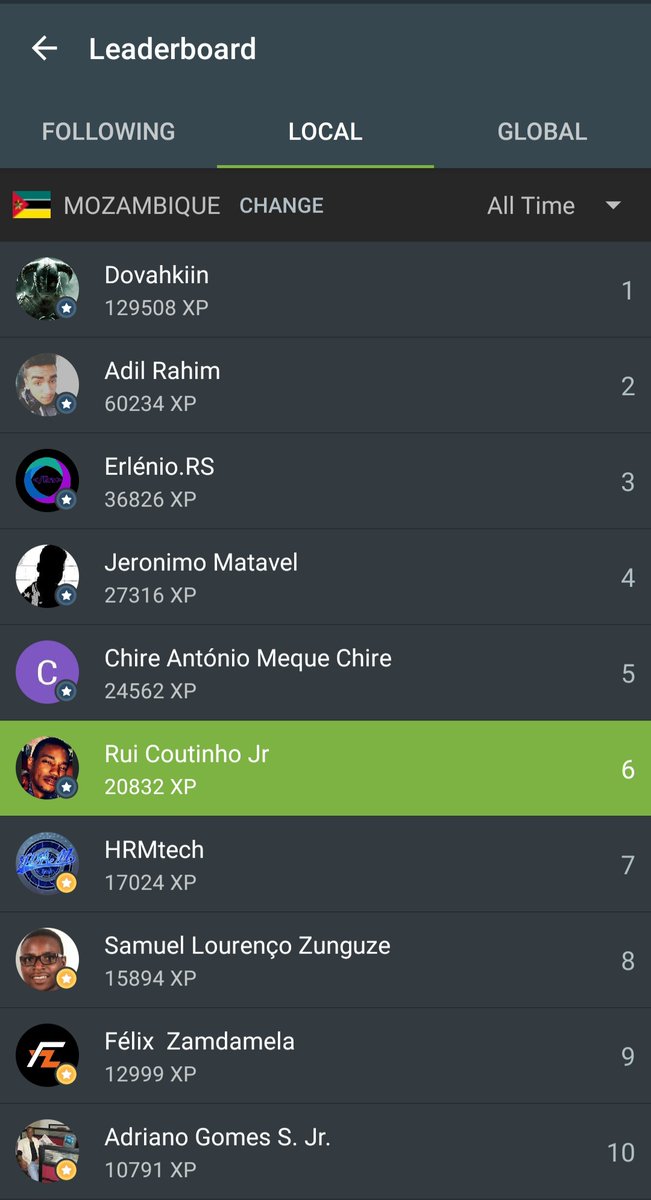 ruicoutinhojr's tweet image. Here is the Sololearn Mozambique Top 10 #codingInfluencers