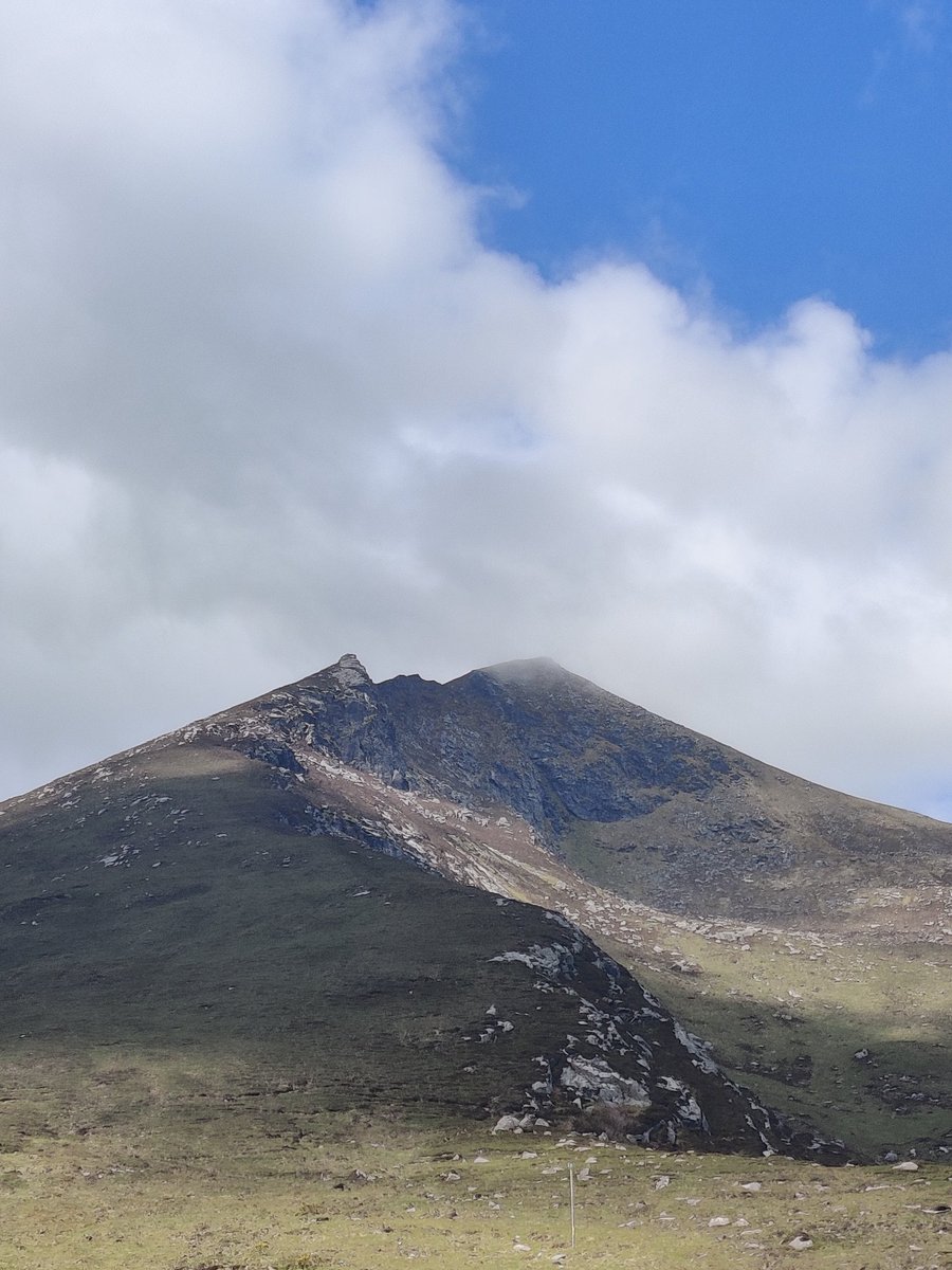 Slievemore in all her glory, Achill, Co Mayo #hiking #beautiful #walking #outdoors #westofireland #mountain #nature #outdoors @achill_heritage @BollAchill @achilltourism @thecontel @themayonews @mayotourism