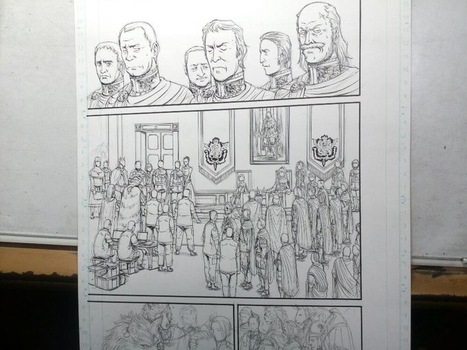 こういう映画でよくある作戦会議シーン、好き?

…昼の部この1Pしか進まない… 