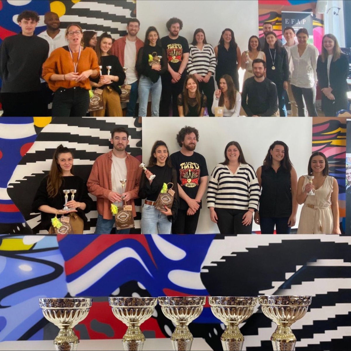 Félicitations aux étudiant.es du #MBADMB de l'<a href="/EFAP_/">EFAP</a>  qui ont travaillé sur un plan #marketing pour <a href="/NiryoRobotics/">Niryo</a> lors de leur compétition finale 🦾

Cette semaine aura été marquée par leur créativité et leur efficacité, encore bravo et merci🏅

#Robotics #Startup