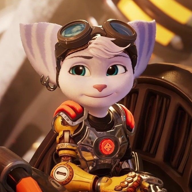 #NewProfilePic Been forever and a day since I used this account, so I decided to have Rivet from Ratchet &amp; Clank: Rift Apart as my character in an attempt to revive it.