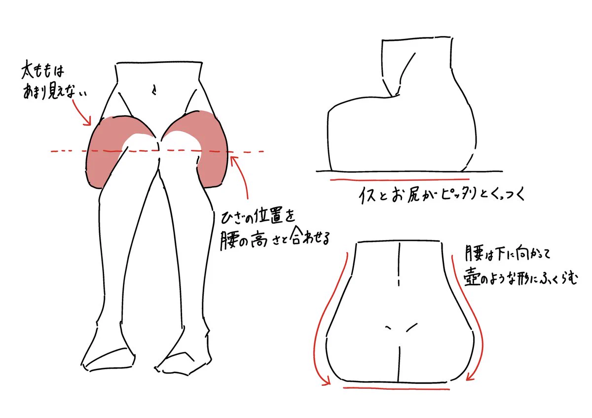 絵描きさんに届け！いろんな座りポーズの描き方まとめ！