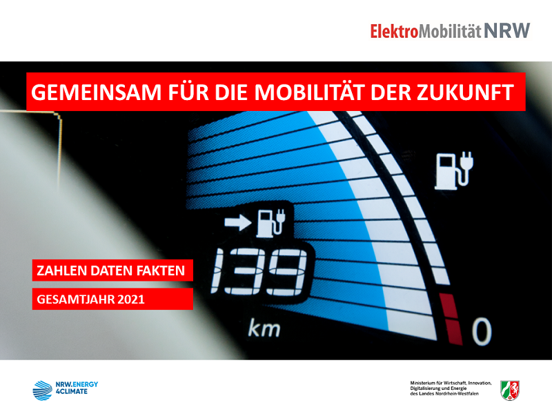 Einige ausgewählte Keyfacts zur Elektromobilität im Jahr 2021 sowie Informationen zu den Förderprogrammen von Bund und dem Land NRW finden Sie auf: bit.ly/3uRV1Hq 
#Elektromobilitaet #eMobility #NRW 
Foto: ElektroMobilitätNRW