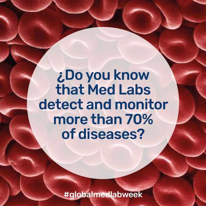 Did you know?
18-24 April
An IFCC initiative
#GlobalMedLabWeek
#MedLabsattheHeartofHealthCare
#IFCC #EFLM #labs #labprofessionals #clinicalchemistry #laboratorymedicine