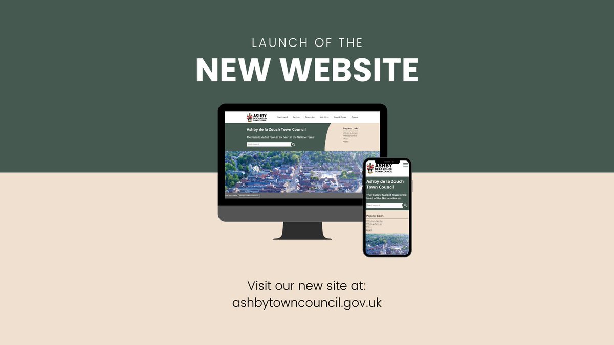Please follow the link to our brand new official Government website where you will find all the relevant town council information and community updates.

ashbytowncouncil.gov.uk
