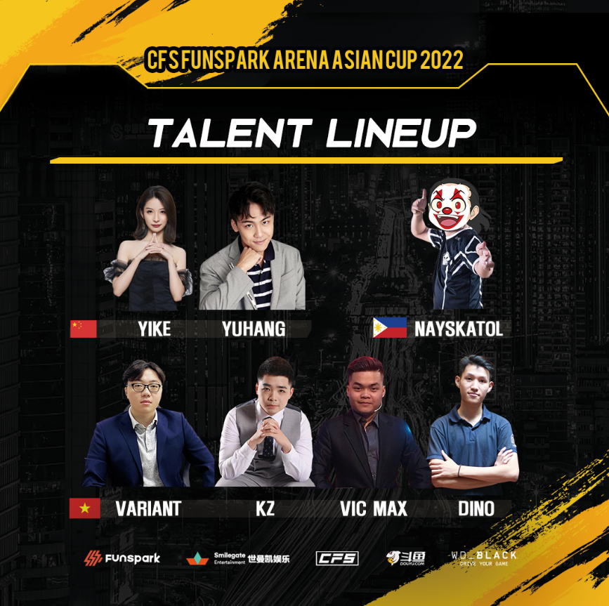 CrossfireStars's tweet photo. Today we are happy to announce the commentator line-up who will be the voice of this competition, and also broadcasting channels and match schedules!

▲ Commentators &amp; Broadcasting channels &amp; Schedules
https://t.co/2tXkxpiozX

#funspark #arenacup #CFS https://t.co/l1w3uxlMR8