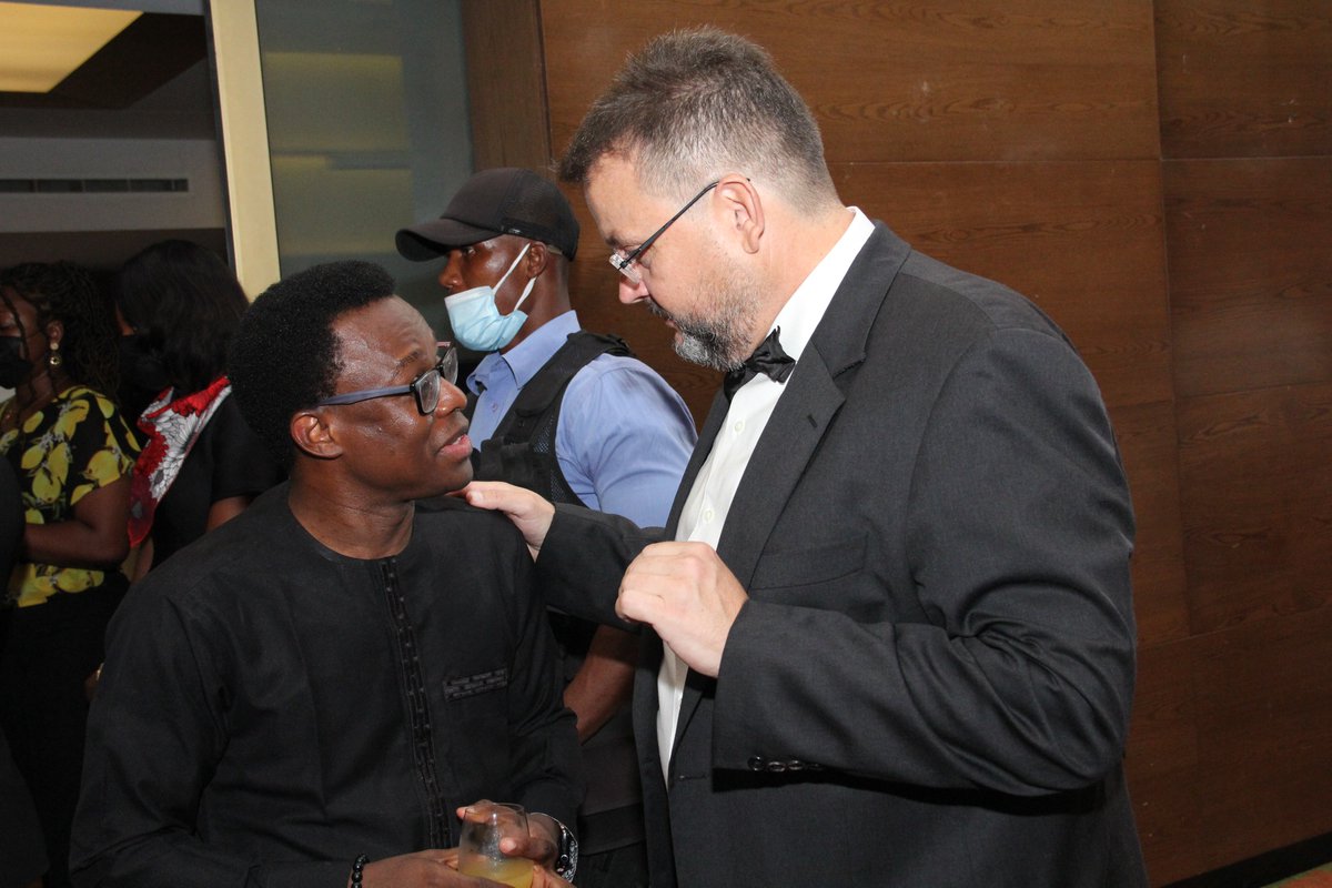 CTProductionsco's tweet photo. It's #ThrowbackTuesday again here at CT Productions
@SBC_Nigeria team showing us support at the recent launch of The World Ahead 2022 and FOCUS Africa also as our Silver sponsors of the event.
#createthepower #theeconomist #power #africanation #africa https://t.co/ozKL8gIdwx