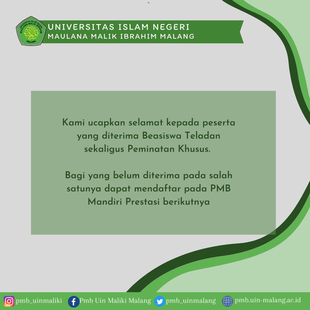 PMB UIN Malang tweet media