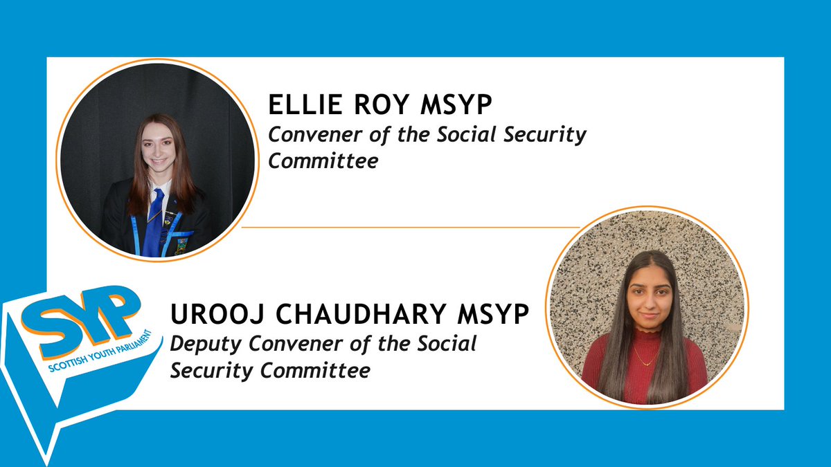 OfficialSYP's tweet photo. ✨Social Security Committee✨

Congratulations to:

@ellie_msyp - Convener
Urooj Chaudhary MSYP - Deputy Convener https://t.co/rH0b27qfpf