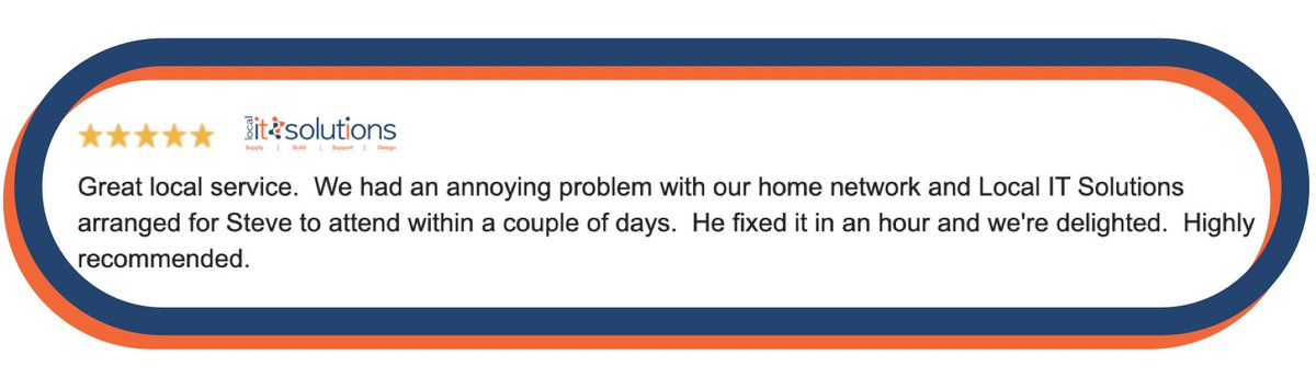 ComputersYork's tweet photo. We are always happy to receive such wonderful reviews from our customers! #localit #localitsolutions #itsupport #yorkbusiness #localbusiness #itsolutions https://t.co/2Wf71dED9q