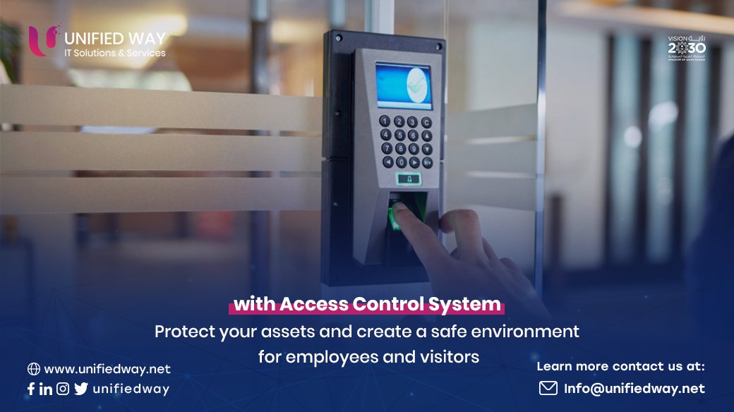 UnifiedWay's tweet photo. Control and Regulate Access to Your Building
Our industry leading access control system in Saudi Arabia will help you to protect your assets and create a safe environment for employees and visitors
#unifiedway #Access_Control_System https://t.co/TJmsqWELED