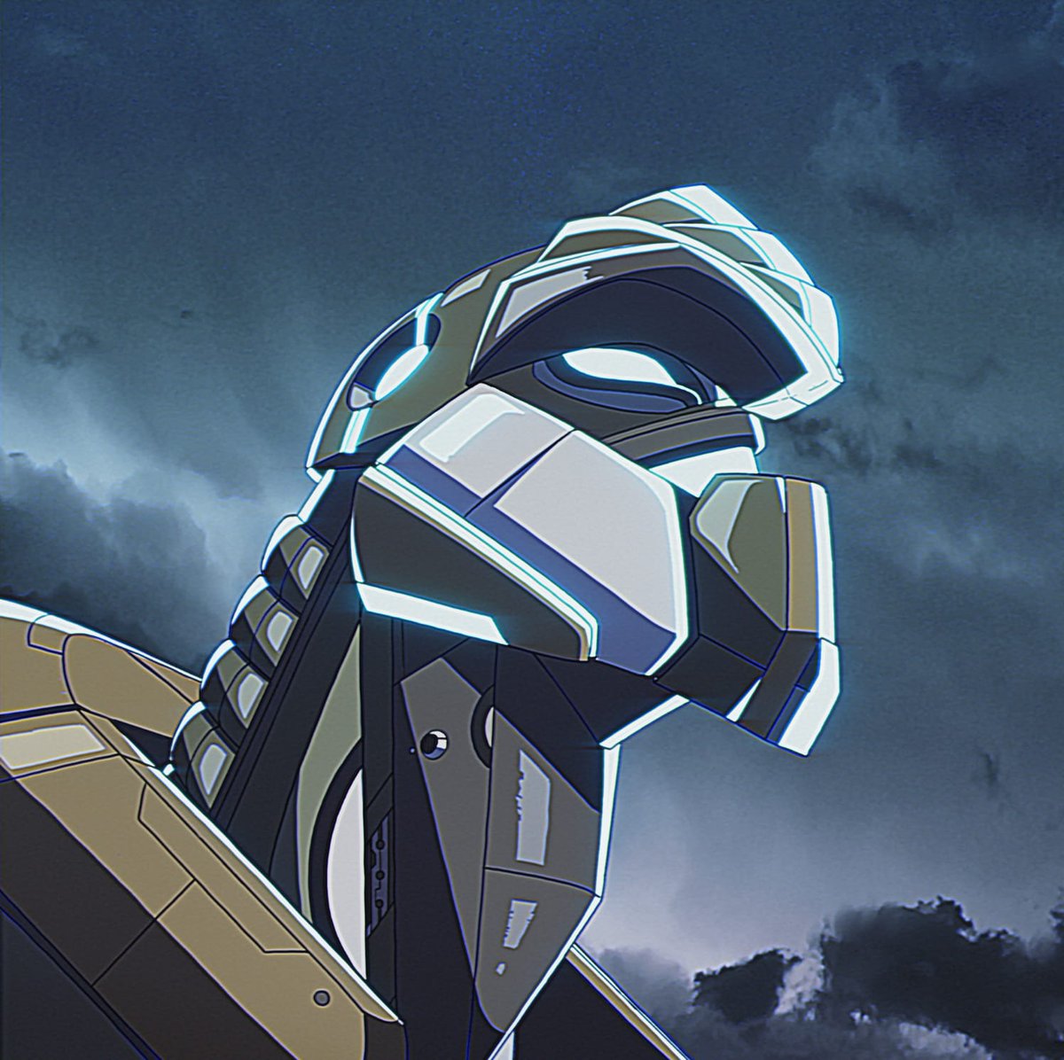 The calm in the storm. Meet my #4Everai "Storm Razer". He's about to crush the enemy 💪🔥💠 <a href="/TheEverai/">EverAI</a>