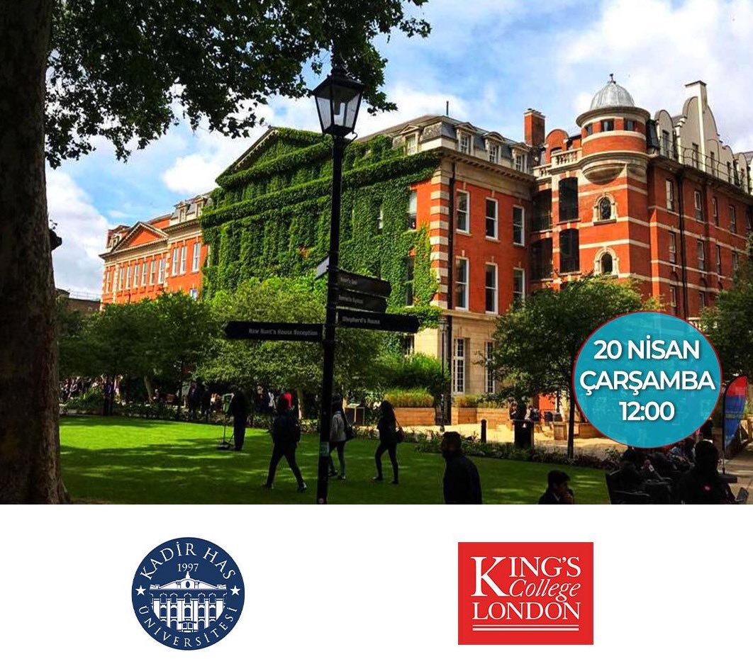 You are all invited to the fourth edition of Global KHAS Talks! 
We will host King’s College (UK).

The event will take place on April 20, Wednesday at Cinema Hall B between 12:00-13:00.