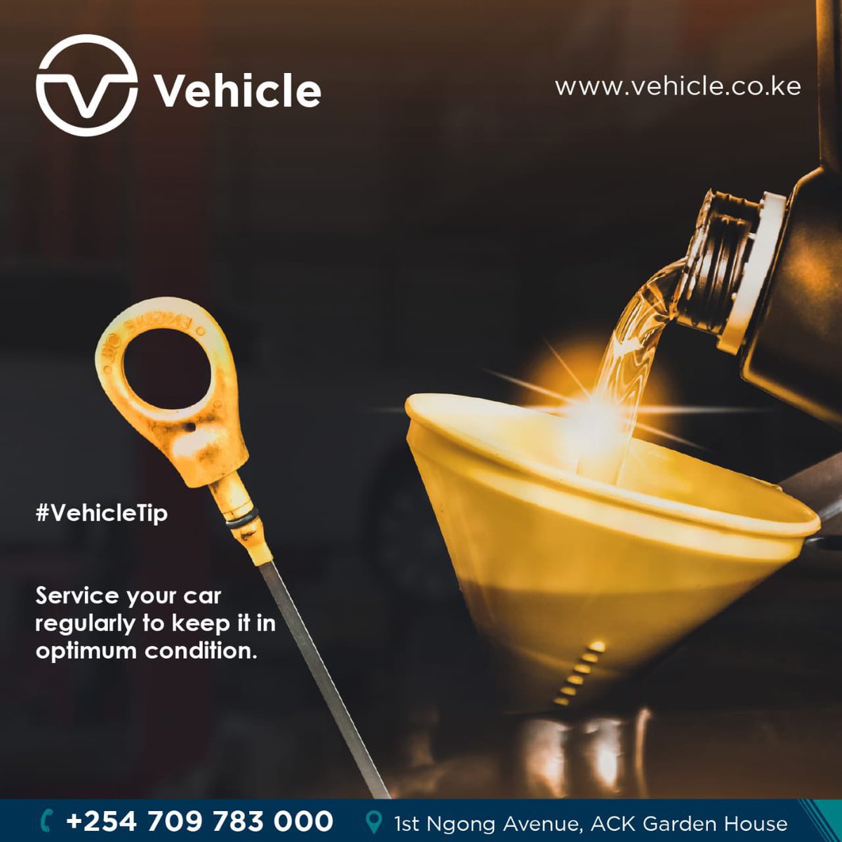 #VehicleTip 

Service your car regularly to keep it in an optimum condition.

#VehicleTip #motorfluids #motorvehicle #motorcare #chooseday https://t.co/guBFeJEwya