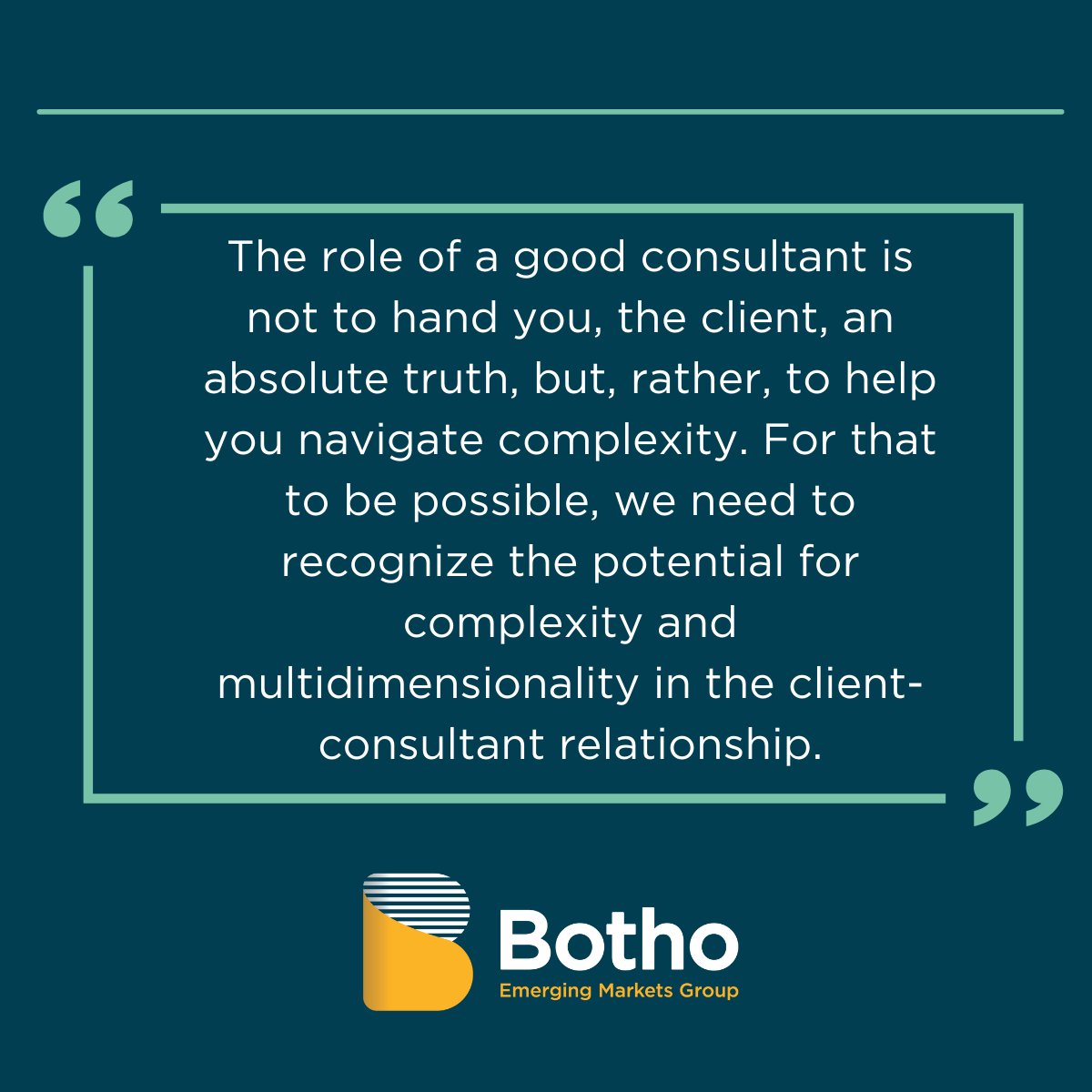 Botho Emerging Markets Group tweet media