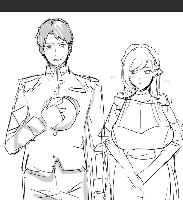 この前アップしたベルファスト指揮官はキャラ崩壊しなさそうな顔だったので、セリフに合わせてもっと胃薬とか飲んでそうな顔に変更した。
別に同人誌の竿役の顔にこだわりある人いないと思うけど。 