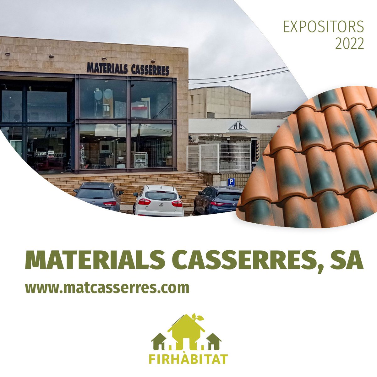 🧱 Materials Casserres té 50 anys d’experiència al sector de materials de construcció amb una línia especialitzada en la bioconstrucció, com per exemple, ceràmiques i gres. Serà a #firhàbitat2022

En destaquen els materials naturals, versàtils i fàcils d’instal·lar.