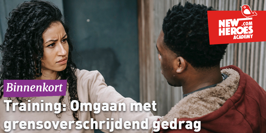 Binnenkort beschikbaar op ons platform: Omgaan met grensoverschrijdend gedrag. Leer het te herkennen, te voorkomen en hoe te handelen als het je is overkomen.
 --> newheroes.com/nl/kom-in-cont…

#onlinetraining #powerskills #persoonlijkeontwikkeling  #dagtegenpesten