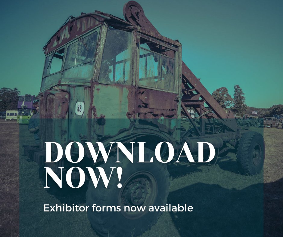 Henham_Steam's tweet photo. Our exhibitor application forms are now available to download from our website!

To make exhibiting even easier, we've made some changes this year. So rather than posting out entry forms, you can now download an application form directly at https://t.co/IdnJYH5A8H https://t.co/hDpfBKabVM