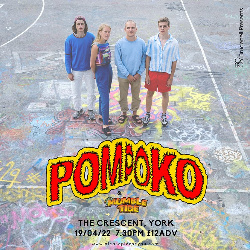 Please Please You (@pleasepleaseyou) on Twitter photo After a loooong weekend recovery we're back in action tonight with ace Norwegian punk band <a href="/pompokotheband/">Pom Poko</a> at <a href="/TheCrescentYork/">TheCrescentYork</a>
<a href="/mumbletide/">mumbletide</a> open and they're on just after 8pm.
>> pleasepleaseyou.com After a loooong weekend recovery we're back in action tonight with ace Norwegian punk band <a href="/pompokotheband/">Pom Poko</a> at <a href="/TheCrescentYork/">TheCrescentYork</a>
<a href="/mumbletide/">mumbletide</a> open and they're on just after 8pm.
>> pleasepleaseyou.com